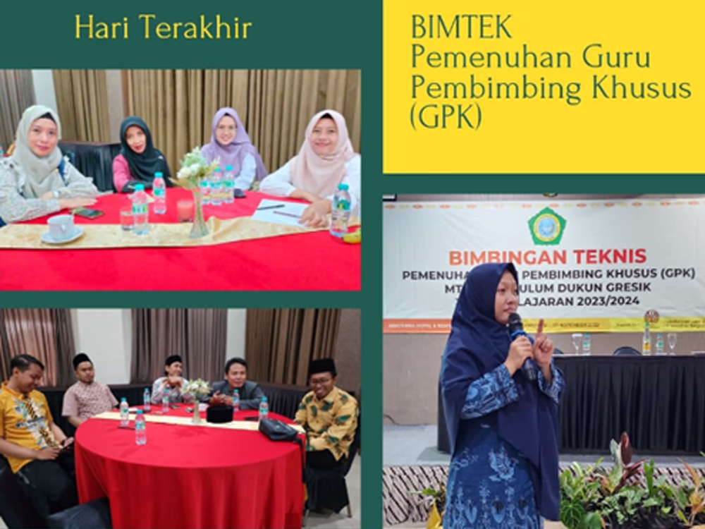 Kelas inklusi Madrasah Tsanawiyah (MTs) Ihyaul Ulum Dukun Gresik